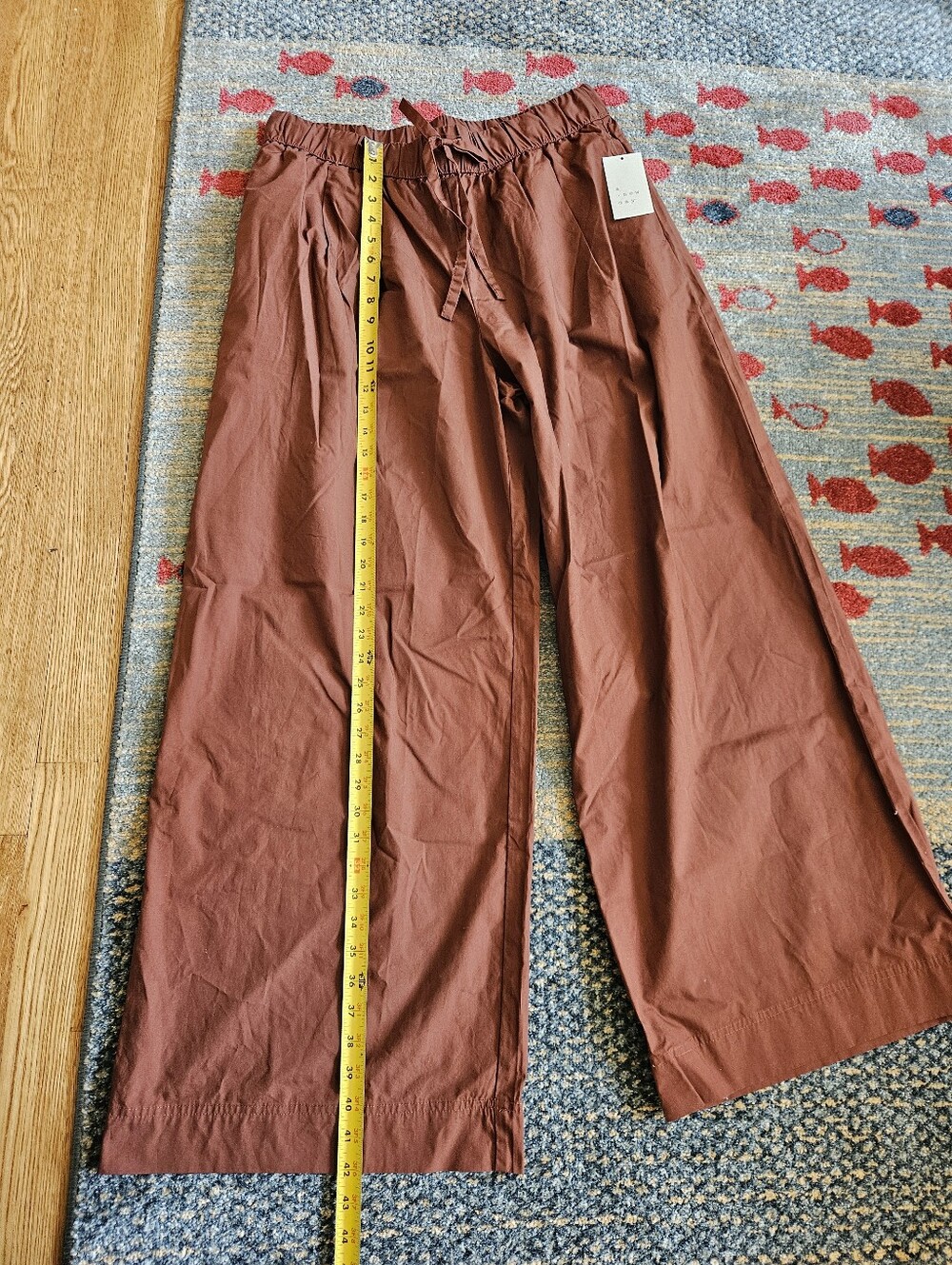 NWT Wide Leg Pull-On Pants | Size L - Picture 4 of 12